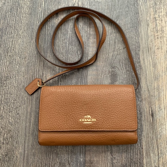 COACH Convertible Crossbody Wallet Purse - Picture 1 of 5